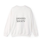 Crewneck Sweatshirt — "I Woke Up Like This" Minimal Graphic (Dreaded Society)