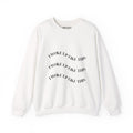 Crewneck Sweatshirt — "I Woke Up Like This" Minimal Graphic (Dreaded Society)