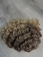 Golden Mocha 9” curly