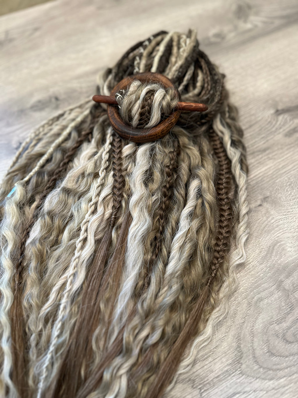 Dreddish Pin Wooden Dread Pin – Dreaded Society