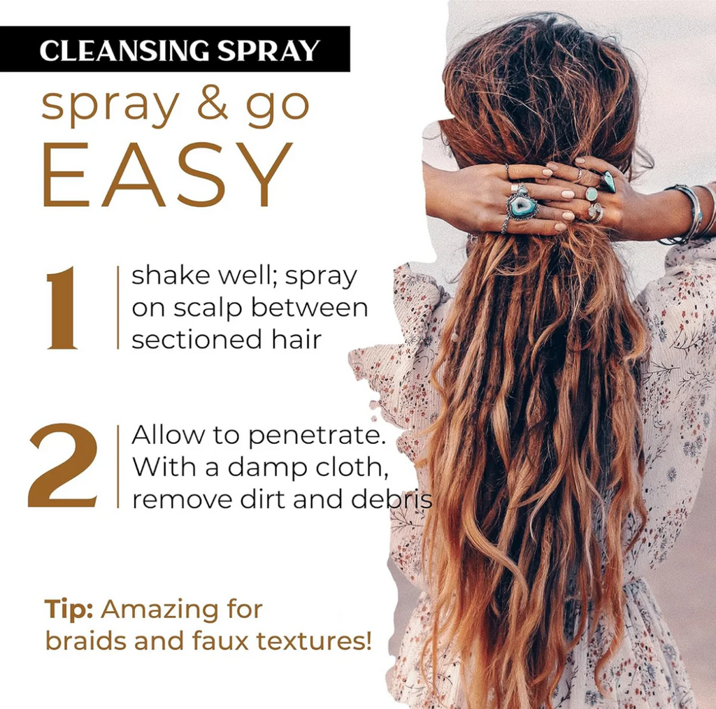 Mint tea cleansing spray