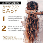 Mint tea cleansing spray