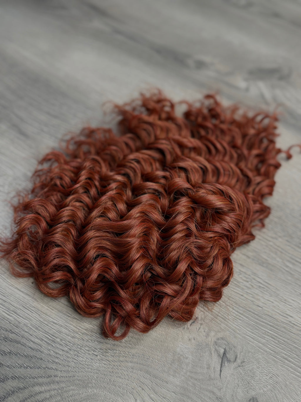 Copper 9” curly