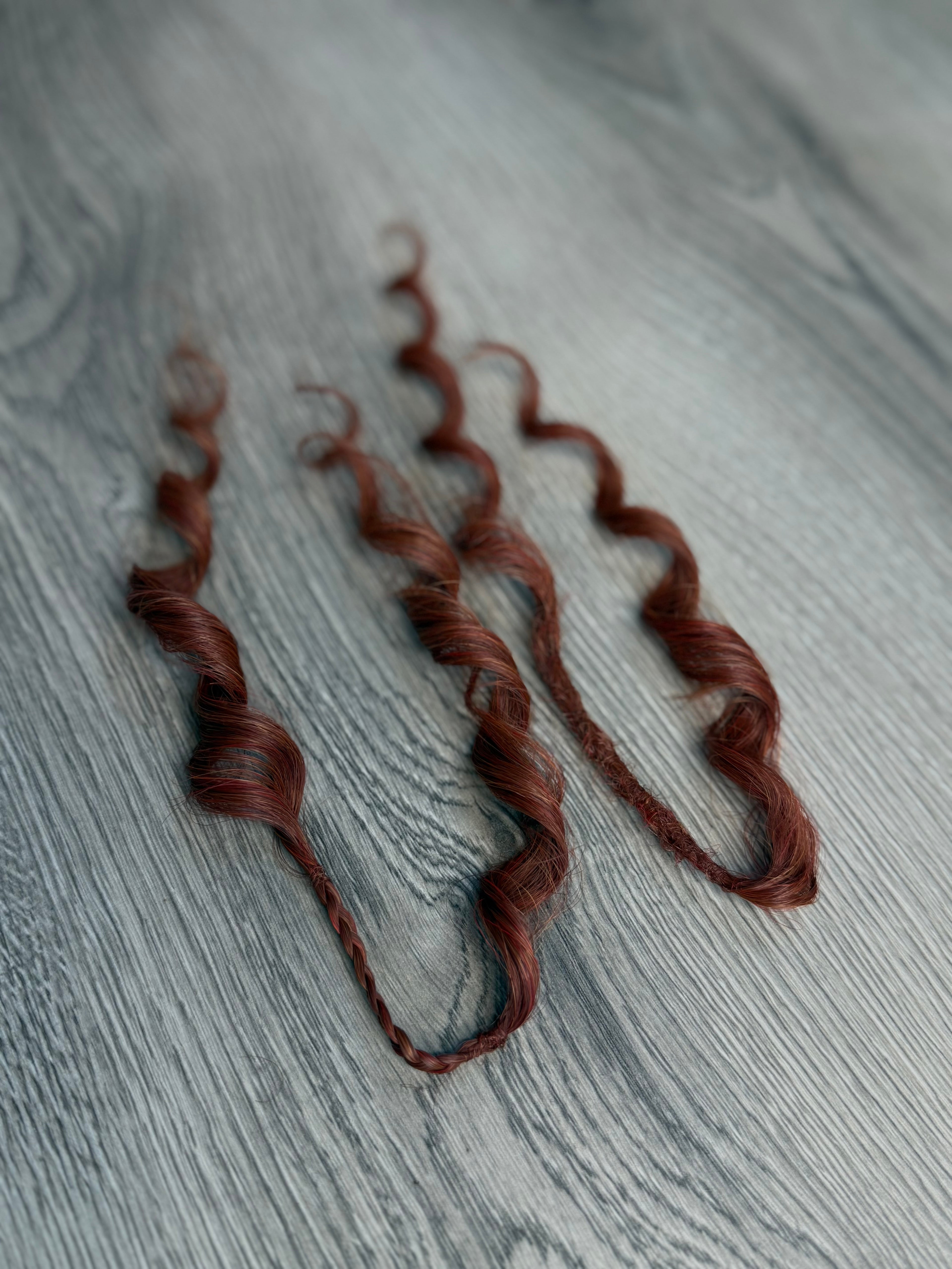 Copper 9” curly