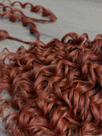 Copper 9” curly